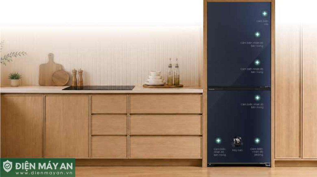 Tủ lạnh Panasonic Inverter 366 lít NR-BV412HGKV